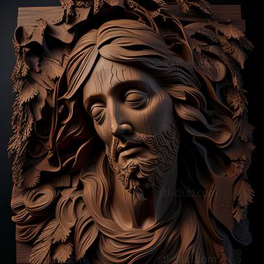 3D model st jesus (STL)